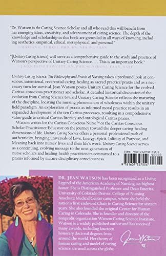 Unitary Caring Science: Philosophy and Praxis of Nursing by Jean Watson