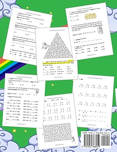 2nd Grade Math Workbook Addition and Subtraction: Second Grade Workbook, Timed Tests, Ages 4 to 8 years by LLC Home Run Press