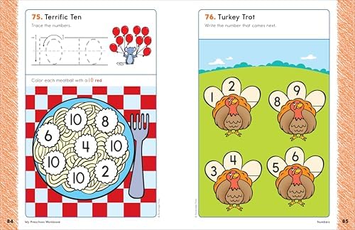 My Preschool Workbook: 101 Games & Activities that Prepare Your Child for School by Brittany Lynch