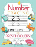 Number Tracing Book for Preschoolers and Kids Ages 3-5: Trace Numbers Practice Workbook for Pre K, Kindergarten and Kids Ages 3-5 (Math Activity Book) by Modern Kid Press