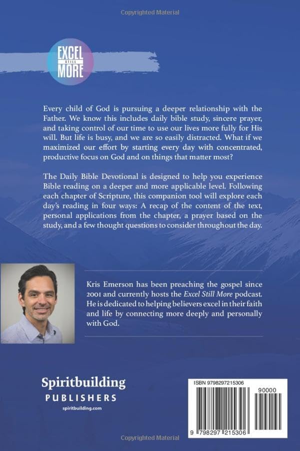 Daily Bible Devotional: Volume 3 (Philippians - Revelation): A Spiritual Companion to Personal Bible Study: Providing a recap, application, prayer and set of questions for each New Testament chapter by Kris Emerson