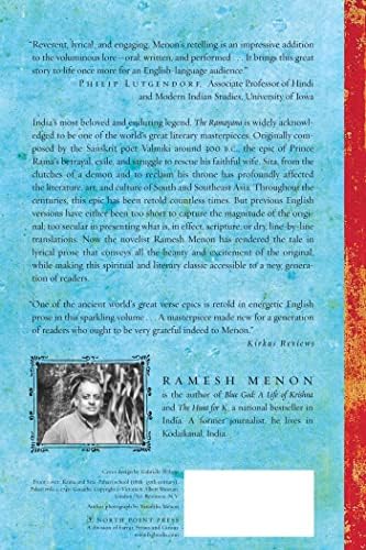 The Ramayana: A Modern Retelling of the Great Indian Epic by Ramesh Menon