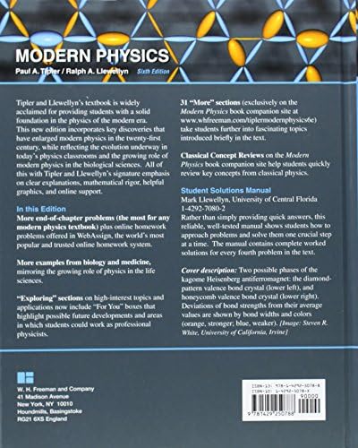 Modern Physics by Paul A. Tipler