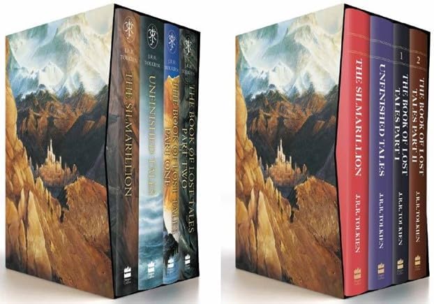 The History of Middle-earth Box Set #1: The Silmarillion / Unfinished Tales / Book of Lost Tales, Part One / Book of Lost Tales, Part Two by Christopher Tolkien