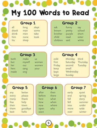 100 Words Kids Need to Read by 2nd Grade by Scholastic