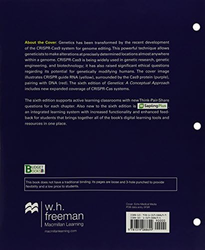 Loose-leaf Version for Genetics: A Conceptual Approach by Benjamin A. Pierce