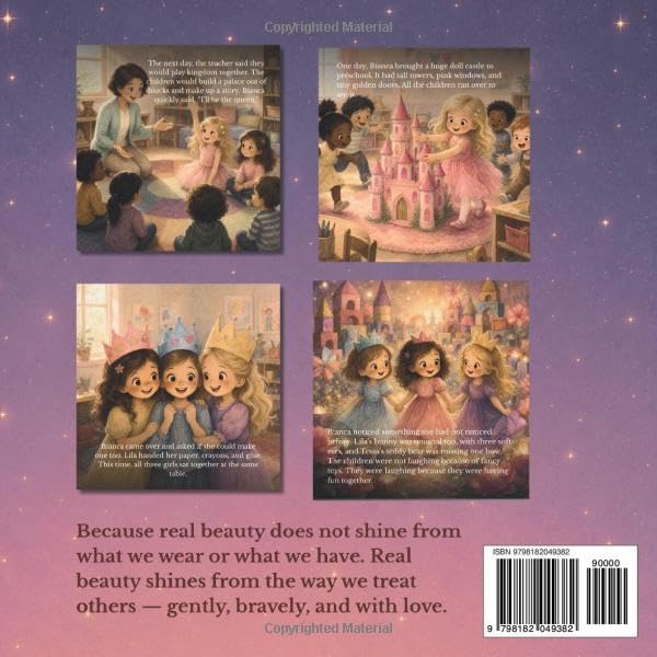 I Want to Be a Princess Bedtime Story: A Picture Book About Kindness, Friendship, and True Beauty for Kids Ages 3-8 by Maggie G.Lane