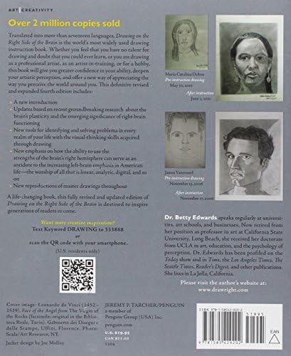 Drawing on the Right Side of the Brain: The Definitive, 4th Edition by Betty Edwards