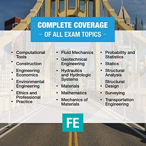 PPI FE Civil Review From the Trusted Expertise of Michael R. Lindeburg with Solved Example Problems and Step by Step Solutions for a Comprehensive Review of the 2026 NCEES Computer Based FE Exam by Michael R. Lindeburg PE