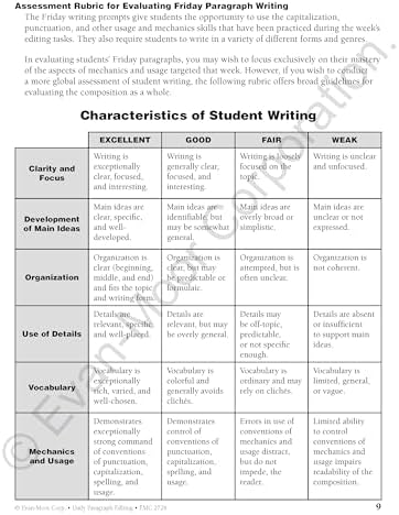 Evan-Moor Daily Paragraph Editing, Grade 3 Teacher Edition by Evan-Moor Educational Publishers