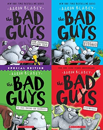 Bad Guys Book Series 1-16 by Aaron Blabey