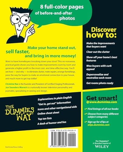 Home Staging For Dummies by Christine Rae