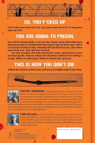 How to Not Die in Prison: A Survival Guide by Taylor Sheridan