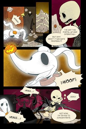 Disney Manga: Tim Burton's The Nightmare Before Christmas - Zero's Journey (Ultimate Full-Color Graphic Novel Edition) by D.J. Milky