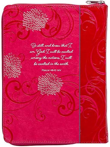 Be Still and Know Guided Devotional (Faux Leather) - Women's Devotional Book with Zip Around Closure, Perfect Faith Book for Christian Women (Ziparound Devotionals) by Belle City Gifts