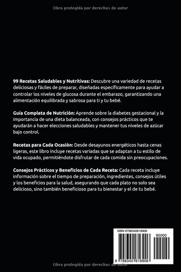Recetas para Diabetes Gestacional: Controla tu Glucosa con 99 Recetas Nutritivas que Cuidan de Ti y de Tu Bebé (Comer Bien, Vivir Mejor) (Spanish Edition) by Catalina Ruiz