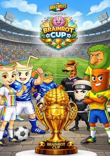 BRAINROT CUP [Versión en español] - Edición Especial The Brainrots: Una historia completa en cómic: El torneo de fútbol más loco entre los personajes de Italian Brainrot (Spanish Edition) by Sandro Savarese