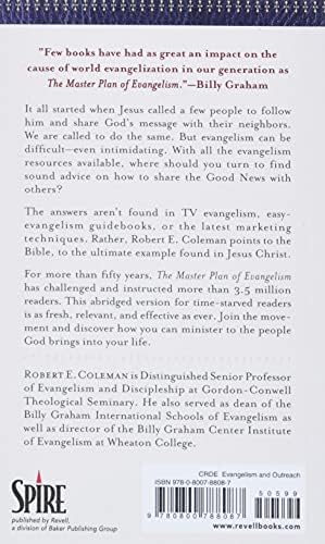 The Master Plan of Evangelism by Robert E. Coleman
