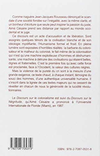Discours Sur Le Colonialisme by Aimé Césaire