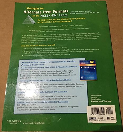 Strategies for Alternate Item Formats on the NCLEX-RN® Exam by Linda Anne Silvestri PhD RN ANEF FAAN