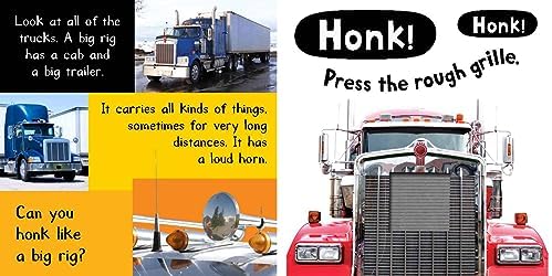 Noisy Trucks: Includes 6 Sounds and an On/Off Switch on the Back Cover! (My First) by Tiger Tales