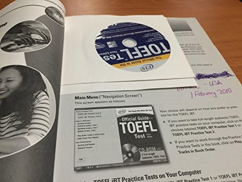 The Official Guide to the TOEFL iBT with CD-ROM, Third Edition by Educational Testing Service