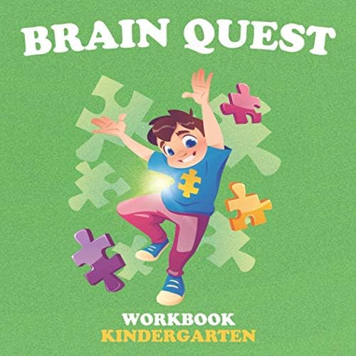 Brain Quest Workbook Kindergarten: Questions and Answers to Challenge the Mind for Search and Find Picture Book for Kids Ages 2-5 (Games, Puzzles, ... Search, and Problem-Solving Book exercises ) by DESIGN PRINBOOK
