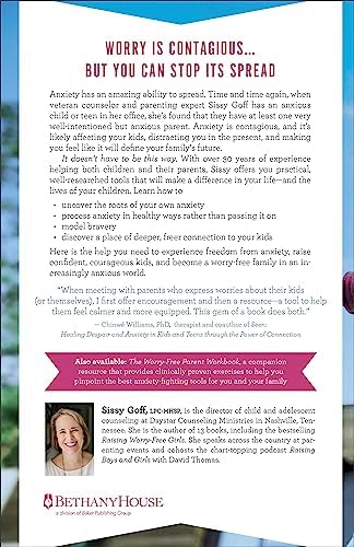 The Worry-Free Parent: Living in Confidence So Your Kids Can Too | Parenting Girls & Boys | Guide to Live Free from Anxiety and Improve Mental Health by Sissy Goff