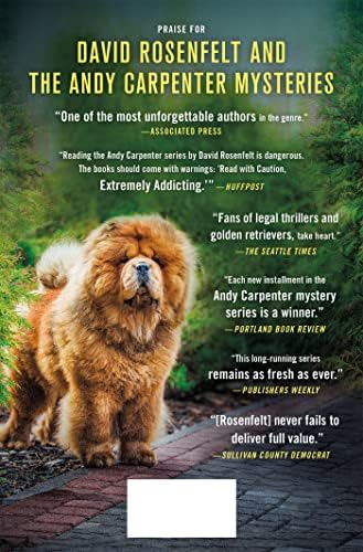 Holy Chow: An Andy Carpenter Mystery (An Andy Carpenter Novel, 25) by David Rosenfelt