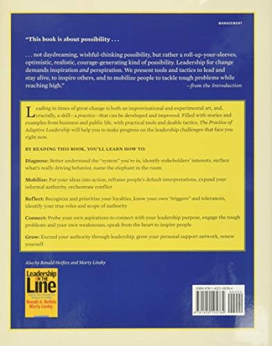 The Practice of Adaptive Leadership: Tools and Tactics for Changing Your Organization and the World by Ronald A. Heifetz