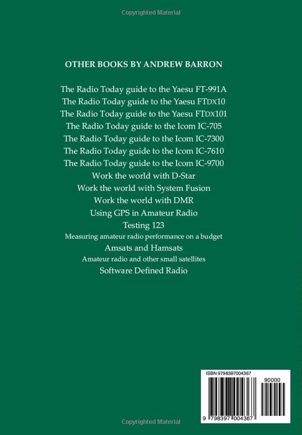 The Radio Today guide to the Xiegu X6100 (Radio Today guides) by Andrew Barron
