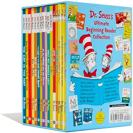Dr. Seuss's Ultimate Beginning Reader Boxed Set Collection: Includes 16 Beginner Books and Bright & Early Books by Dr. Seuss