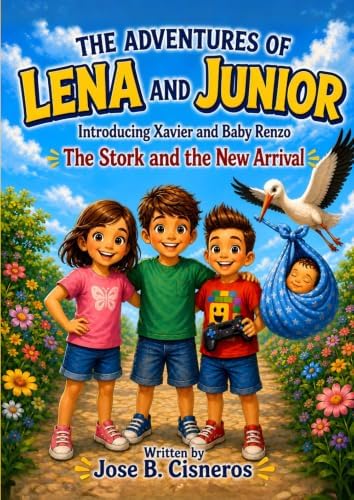 The Adventures of Lena and JR Introducing Xavier and Baby Renzo: The Stork and the Special Delivery by Jose B Cisneros