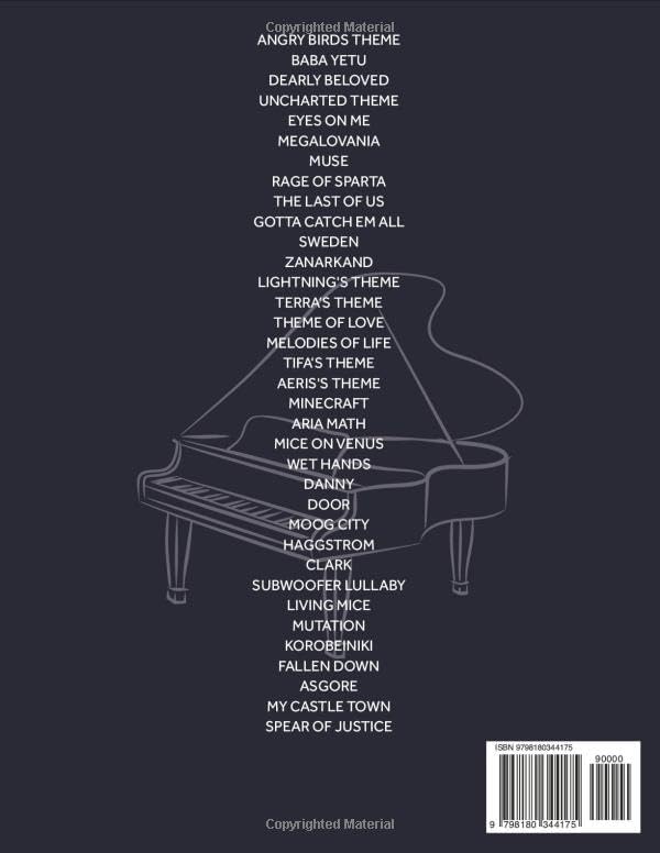 Video Game Piano Music for Beginners: 35 Easy Piano Arrangements of Popular Video Game Themes by Holly L Page