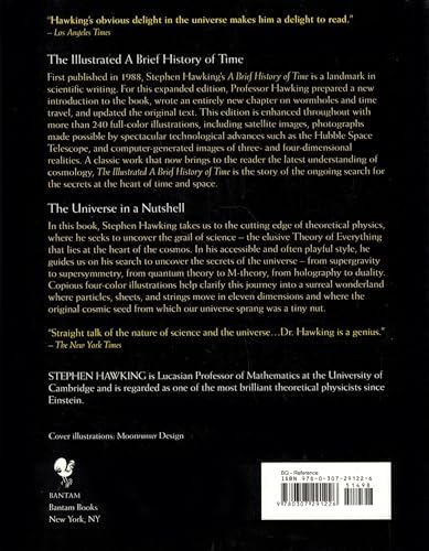 The Illustrated "A Brief History of Time" and "The Universe in a Nutshell" by Stephen W. Hawking