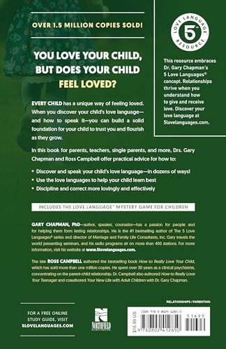 The 5 Love Languages of Children: The Secret to Loving Children Effectively by Gary Chapman