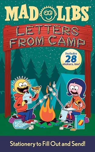 Letters from Camp Mad Libs: Stationery to Fill Out and Send! Includes 28 Stickers Too! by Mad Libs