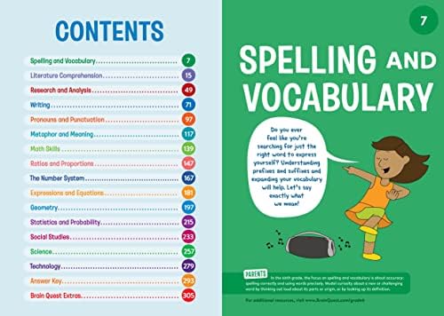 Brain Quest Workbook: 6th Grade Revised Edition by Workman Publishing