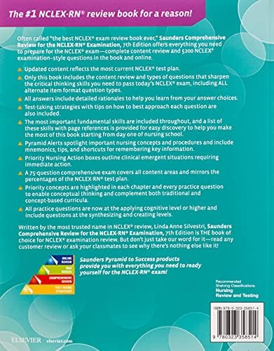 Saunders Comprehensive Review for the NCLEX-RN (Saunders Comprehensive Review for Nclex-Rn) by Linda Anne Silvestri PhD RN ANEF FAAN