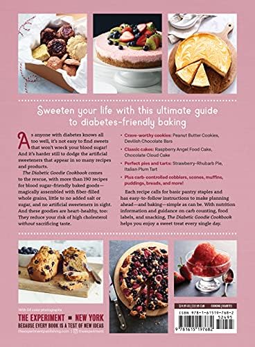The Diabetic Goodie Cookbook: Classic Desserts and Baked Goods to Satisfy Your Sweet Tooth―Over 190 Easy, Blood-Sugar-Friendly Recipes with No Artificial Sweeteners by Kathy Kochan