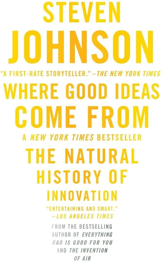 Where Good Ideas Come From: The Natural History of Innovation by Steven Johnson