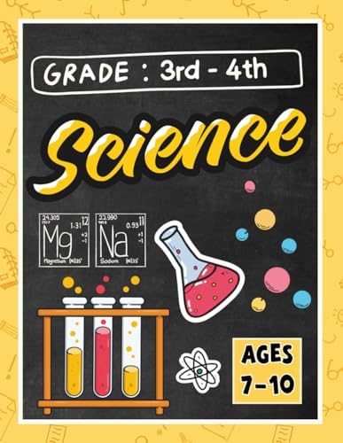 3rd-4th Grade Science Activities workbook, Ages 7-10 Vol 1: Earth Science for Kids, 4th grade science workbooks, physics books for kids 8-12 -matter, ... Summer Workbook Series: Pre-K to Grade 5) by DigiDiscover Press