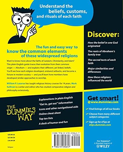Comparative Religion For Dummies (For Dummies Series) by William P. Lazarus