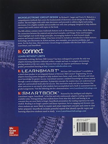 Microelectronic Circuit Design, 5th Edition by Richard C. Jaeger