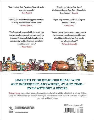 Salt, Fat, Acid, Heat: Mastering the Elements of Good Cooking by Samin Nosrat