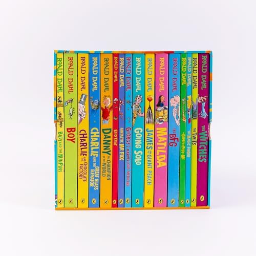 Roald Dahl Collection 16 Books Box Set by Roald Dahl