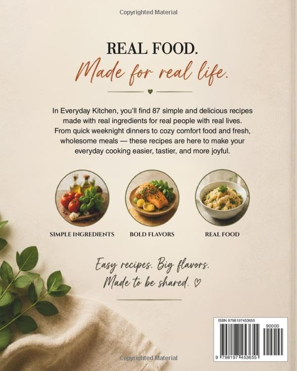 EVERYDAY Kitchen: 87 Easy High-Protein Recipes for Busy People: Simple Ingredients, Bold Flavors, Real Food by Simple Plate