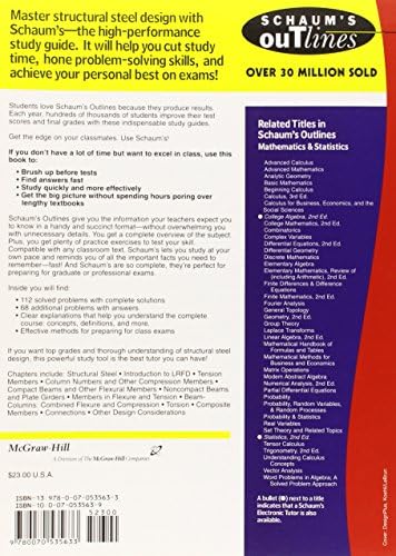 Schaum's Outline of Structural Steel Design by Abraham J. Rokach