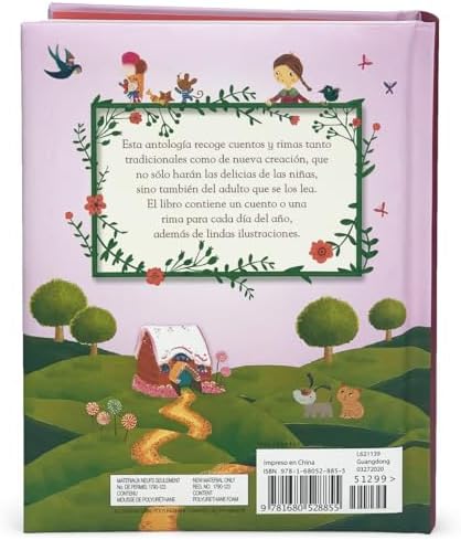 365 Cuentos y Rimas para Ninas/ 365 Tales and Rhymes for Girls (365 Stories and Rhymes Treasury) (Spanish Edition) by Parragon Books
