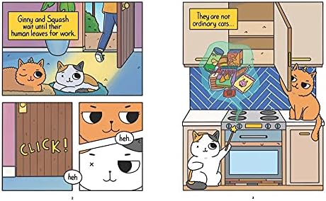 Cat & Cat Adventures: The Quest for Snacks: A Graphic Novel by Susie Yi